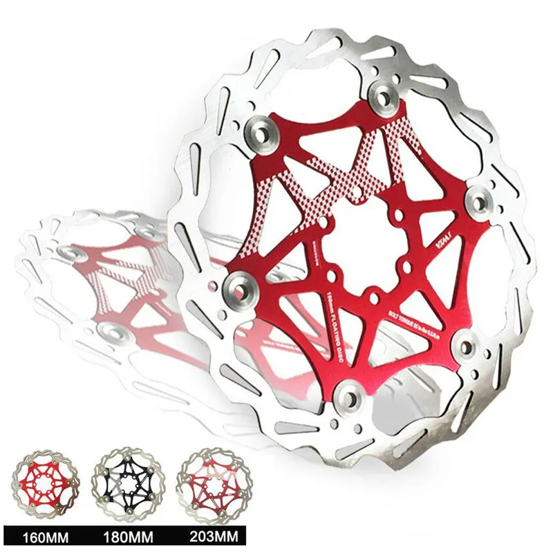 

Csc Bicycle Floating Disc Brake Rotor Mtb Dh 160/180/203mm Float Disc Brake Rotor Bike Parts