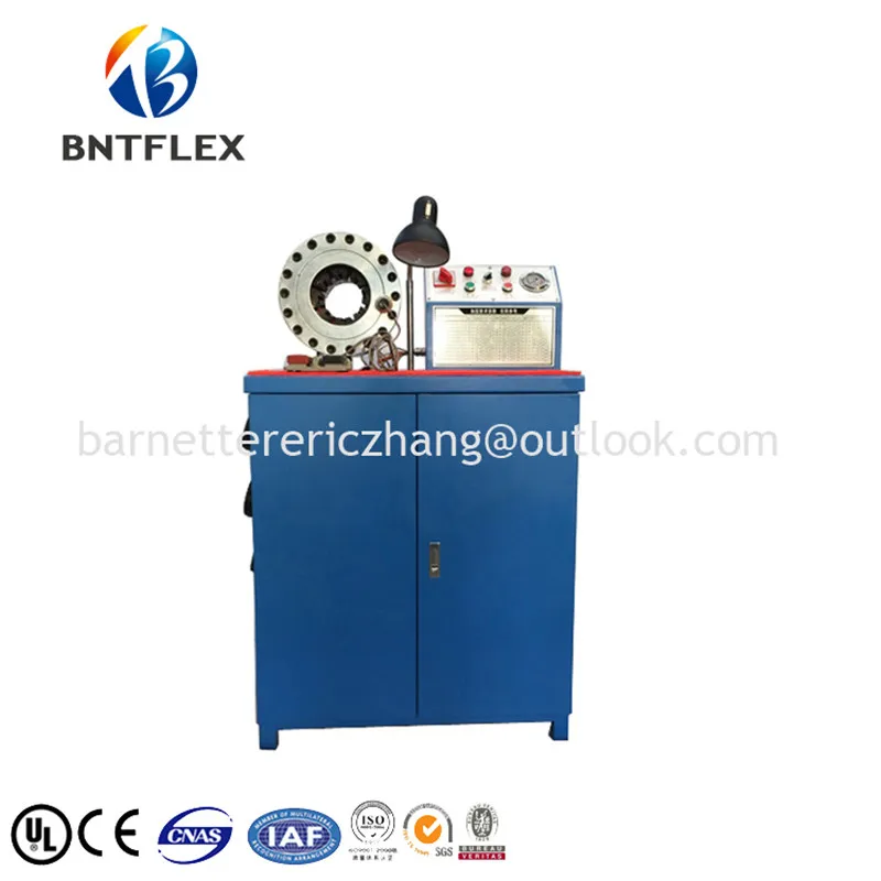 

BNT50 cheap used hose crimping machine with 10 sets of dies for free