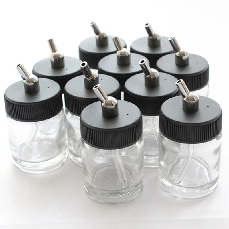 OPHIR-10-pcs-lot-Glass-Containers-Dual-Action-Airbrush-Glass-22cc-Bottles-Professional-paint-cup-AC016 (2)