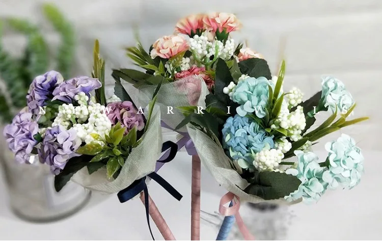 

fashion Creativity simulation flower ballpoin pen Wedding signature pen free shipping