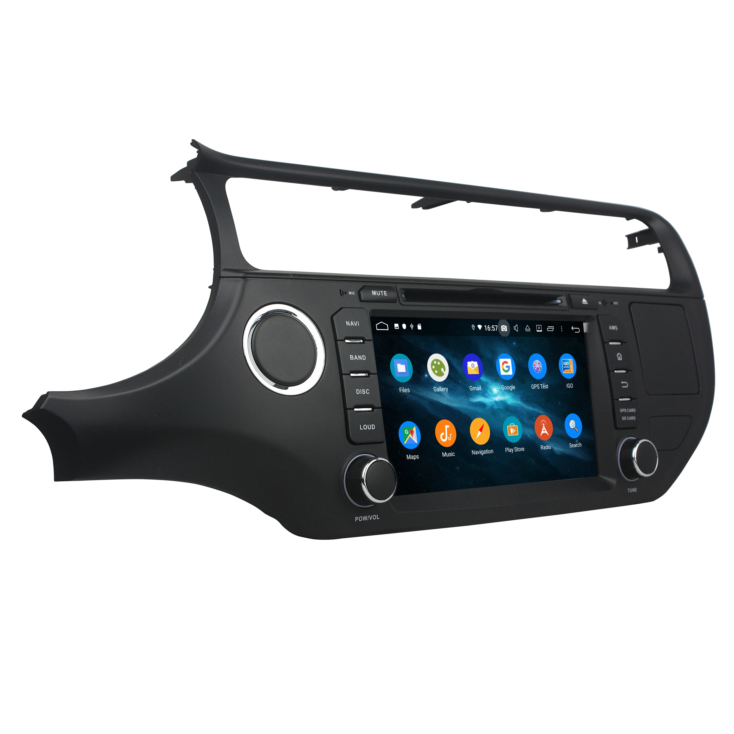 Clearance DSP IPS Android 9.0 Octa Core 2 din 8" Car DVD GPS for Kia K3 Rio 2015 Radio 4GB RAM Bluetooth 4.2 WIFI 32GB ROM USB DVR 1