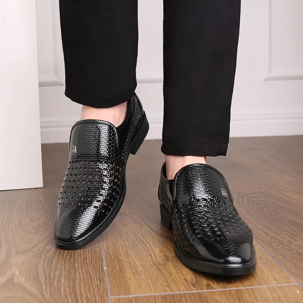 JAYCOSIN Men�s Dress Shoes Summer Men�s Hole Shoes
