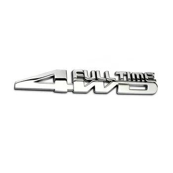 

ABS Plastic Chrome Plated 4WDFULLTIME Car Sticker Emblem Badge Embleme Emblema
