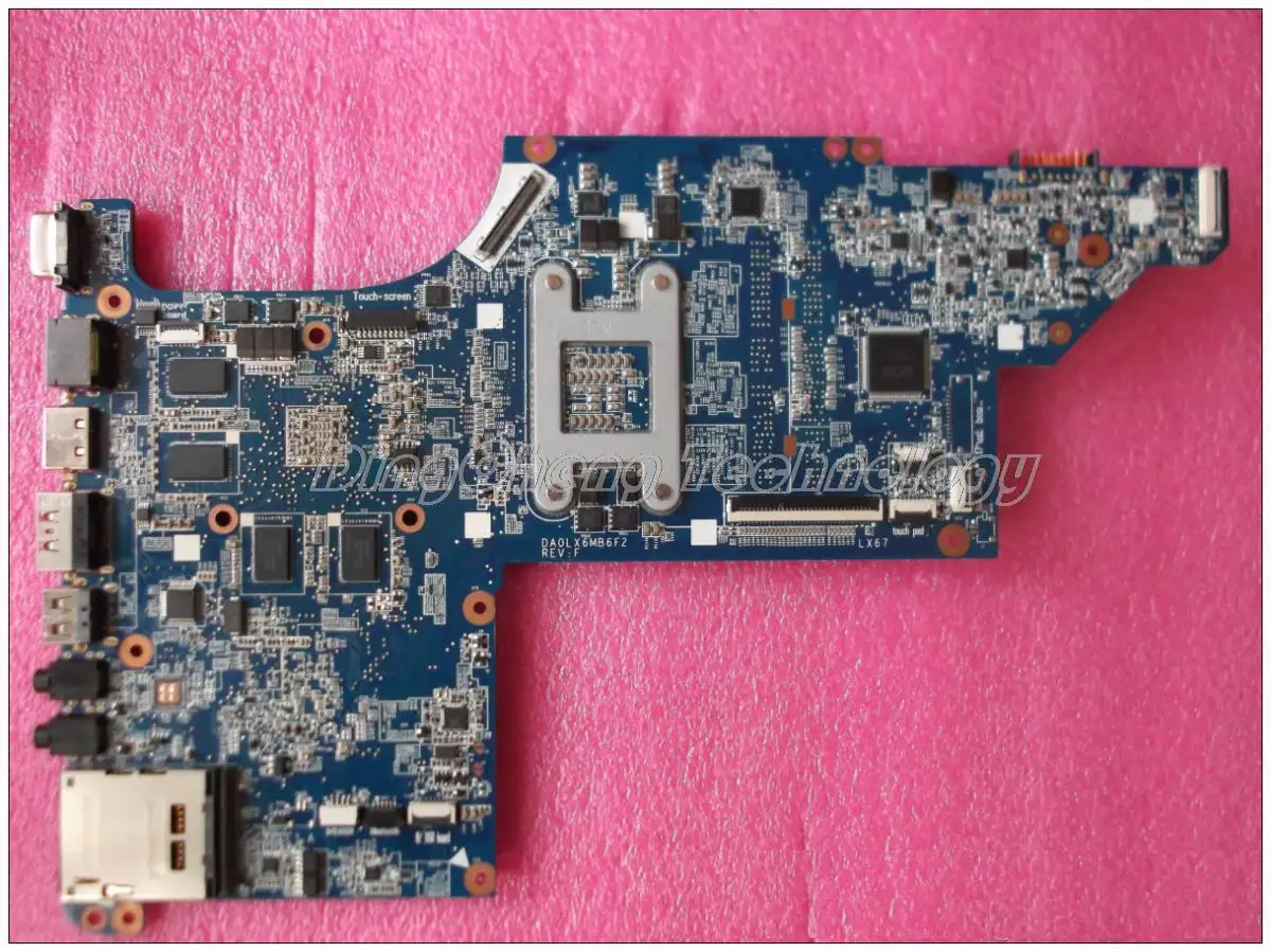 

Laptop Motherboard for hp DV6-3000 DV6T notebook mainboard 603642-001 DA0LX6MB6F2 HM55 DDR3 100% Tested