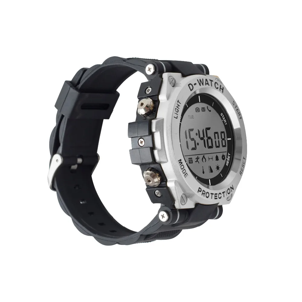 Новинка спортивные часы D watch 30 м Водонепроницаемые Bluetooth Смарт температура УФ