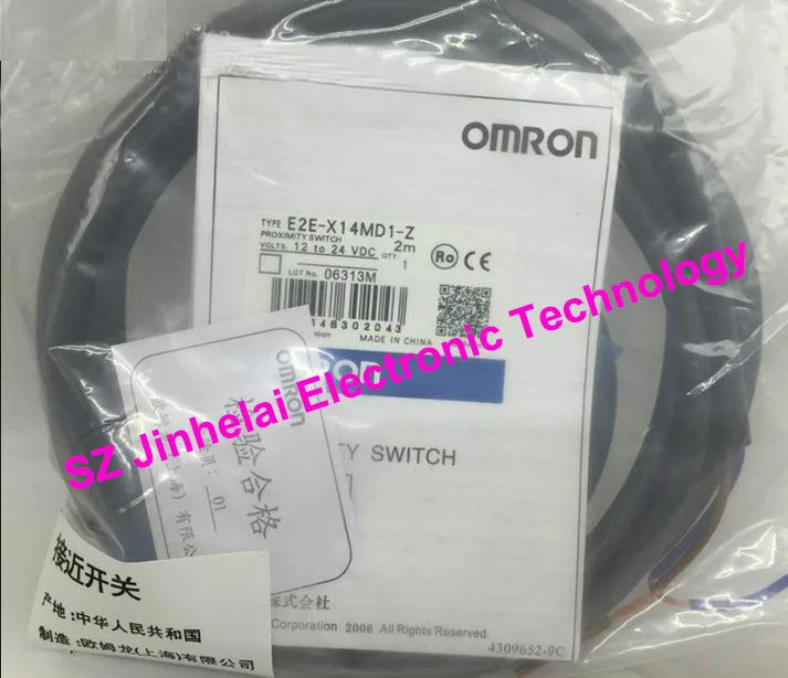 

100% Authentic original E2E-X14MD1, E2E-X14MD1-Z OMRON Proximity switch, Proximity sensor 12-24VDC 2M