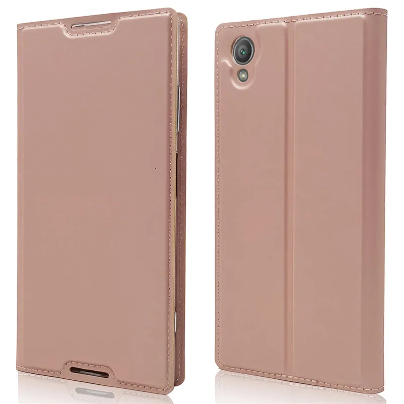 Модные кожаные чехлы для Sony Xperia XA1 Plus Xa1plus чехол с откидной крышкой подставка