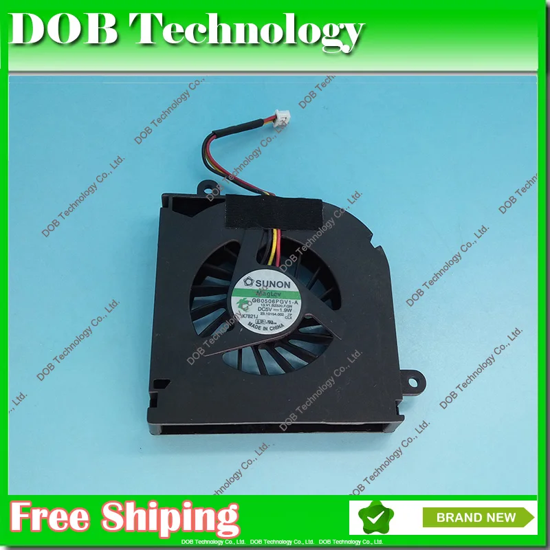 

GENUINE Original CPU fan for Lenovo 3000 V100 Cooling Fan GB0506PGV1-A 13.V1.B2320.F.GN DC5V 1.9W 3-wire 3-pin connector 41W6376