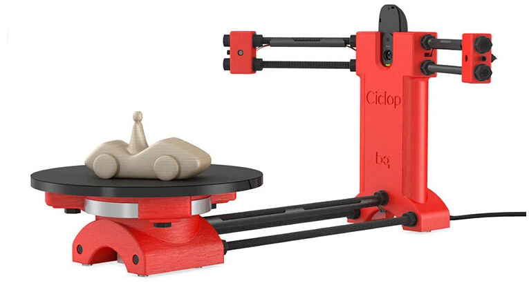 DIY BQ Ciclop 3d scanner kit(no red printed parts) for 3d printer,education designer and engineering Reprap 3d Open source