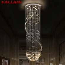 Modern Crystal Chandeliers Home Lighting lustres de cristal Decoration Luxury Indoor Chandelier Pendants Living Room Indoor Lamp