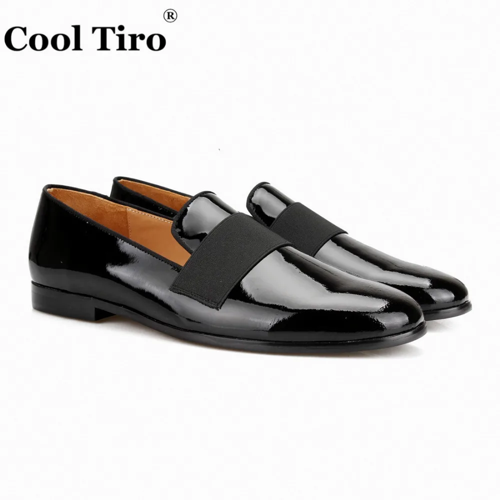 black Patent leather Loafers Dress shoes (2)