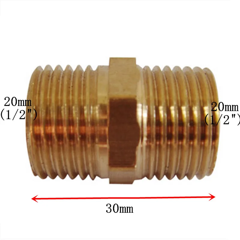1/" Мужской х 1/2" Мужской BSP медные трубы hex Соски место быстрый адаптер мужской Нитки hex Соски Нитки ed редуктор Соединительные части труб