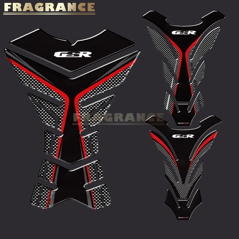

3D Rubber Sticker Motorcycle Emblem Badge Decal For Suzuki GSR250 GSR250S GSR250F GSR400 GSR600 GSR750 GSR NINJA Tank All Years