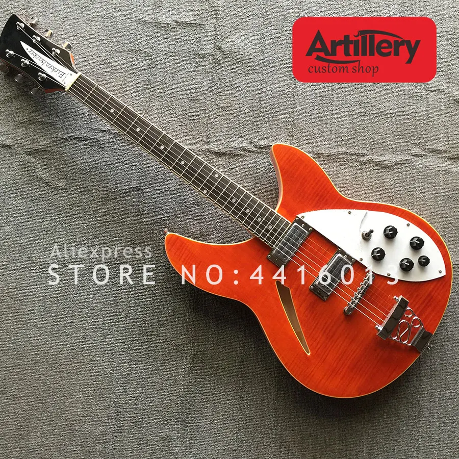 В наличии Factory custom Rickenback 325 330 гитара sime полый корпус 6 струн RK электрическая s