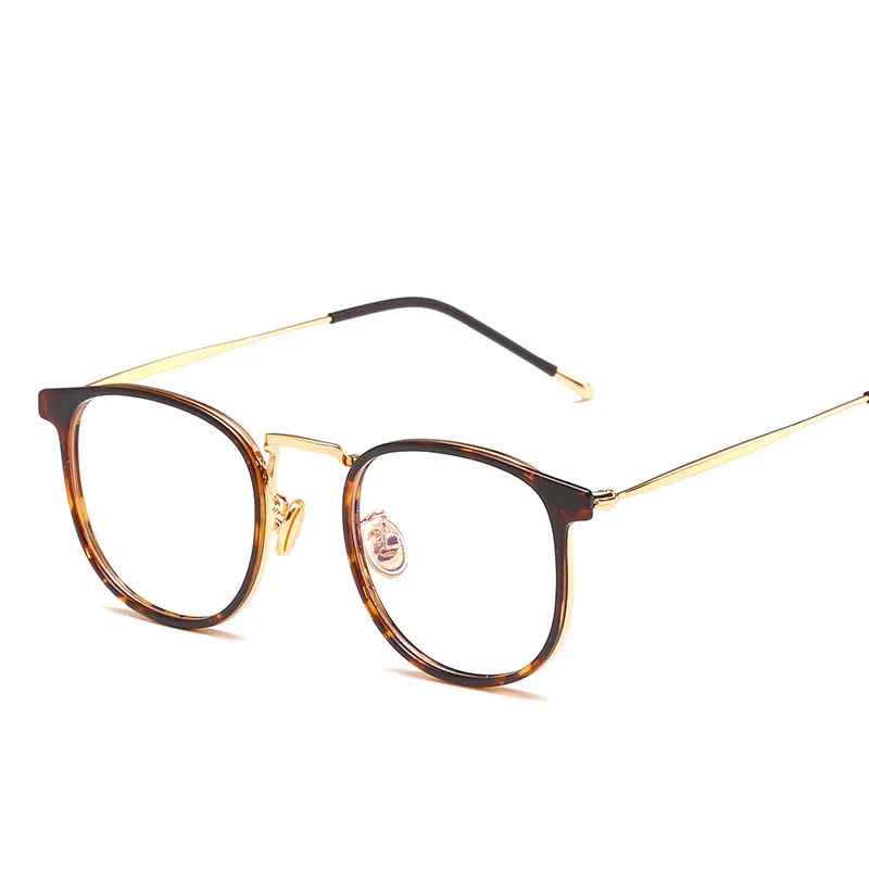 Für transparent Blau Gold Tr90 Männer grau Optische Brillen Nerd Mann Frauen Schwarzes Myopie Gesicht Schmale Anti Photochrome Cubojue tortoise black Progressive Licht xq01AHPH