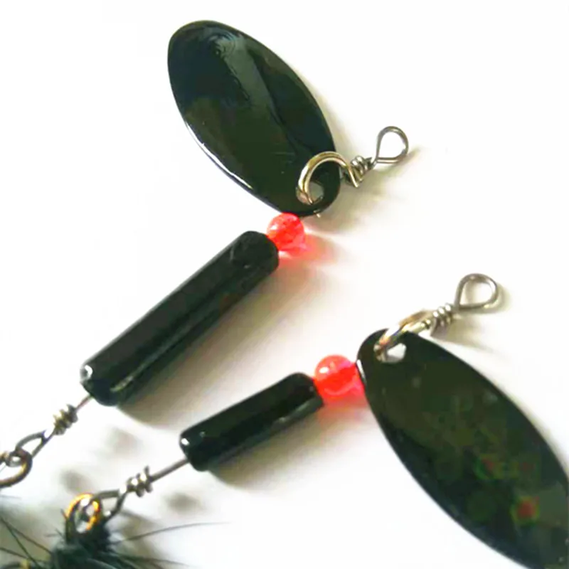  BaMMax Fishing Spinner Spoon Lures Rotating 3.1g  6.7g Fishing Lure metal sequins bait Bass Hard Bait With Treble Hooks fishing