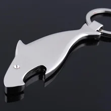 DHL 200 шт. Металлическая открывашка для бутылок акула брелок в виде акулы