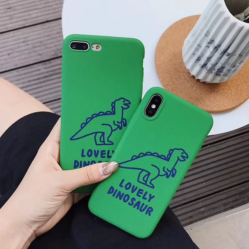 Милый матовый чехол с рисунком динозавра для Xiaomi Redmi 4A 6A 6 S2 5 Plus Note 5A Prime 4X4 Pro mi MAX 3 X 2