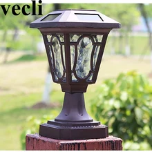 Алюминиевые креативные наружные лампы солнечные светильники водонепроницаемые балконные жилые дворы foco наружные светодиодные