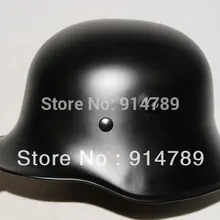 Немецкий WWI M16 M1916 STAHLHELM стальной боевой шлем M-1916 BK черный-32436