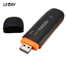 LEORY 2PCS HSUPA USB STICK SIM Modem 7.2Mbps 3G Wireless Data Card USB dongle EDGE/ GSM 850/900/1800/1900MHz HSDPA/ UMTS 2100MHz
