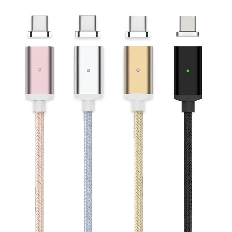 

Magnetic USB Type C Charging USB C Cable Type-C 3.1 Data Cord Phone Charger For Samsung Xiaomi Huawei Charger Cord Adapter