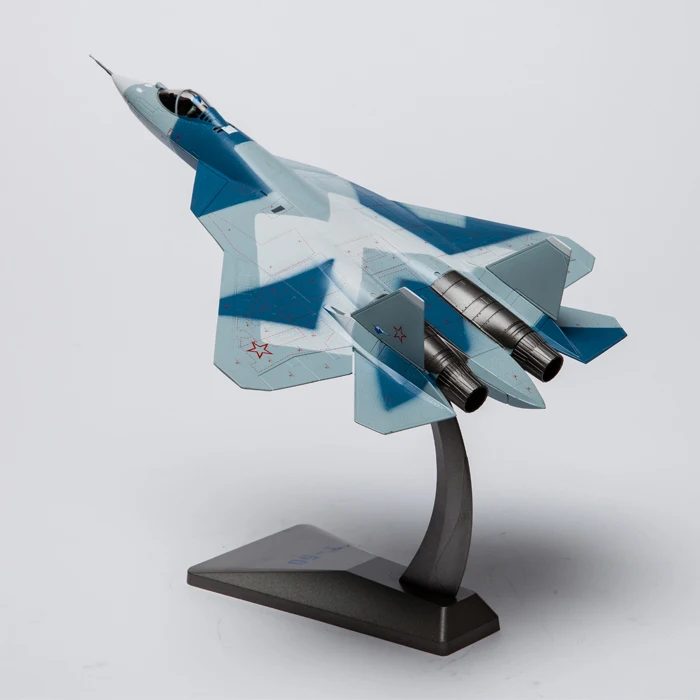 AF1 Sukhoi T 50 aircraft model diecast airplane static model for