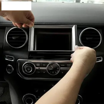 

Car Navigation Screen Decoration Frame Cover Trim For Land Rover Discovery 4 2010-2016 Car Accessories