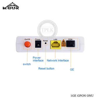 

50pcs 1G GPON ONU with 1 port OLT switch FTTH fiber optic ONU GPON with English version Compatible Hua Wei / ZTE Customer Logo