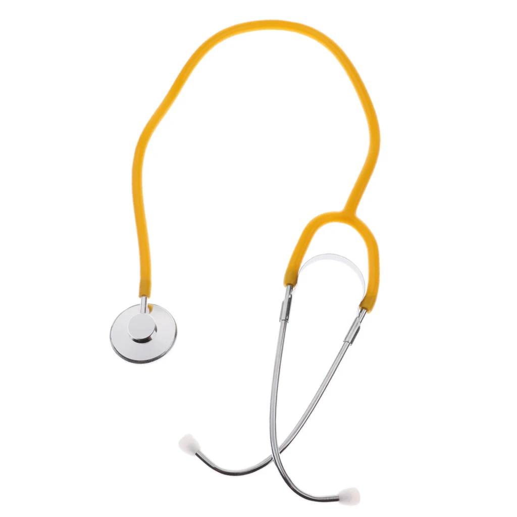 Novelty Echometer Stethoscope Fancy Dress Costume Cosplay Props for Nurse Doctor Pretend Game Toy Party Supply for Adults & Kids