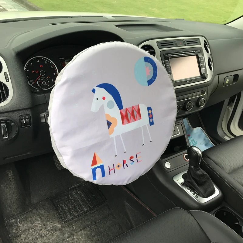 Car Steering Wheel Sunshade Cover 