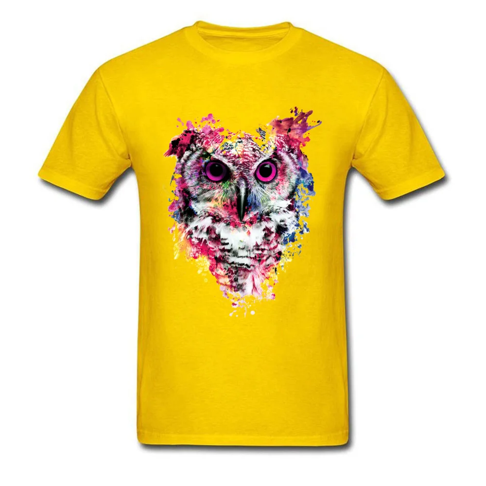 watercolor owl 2726_yellow