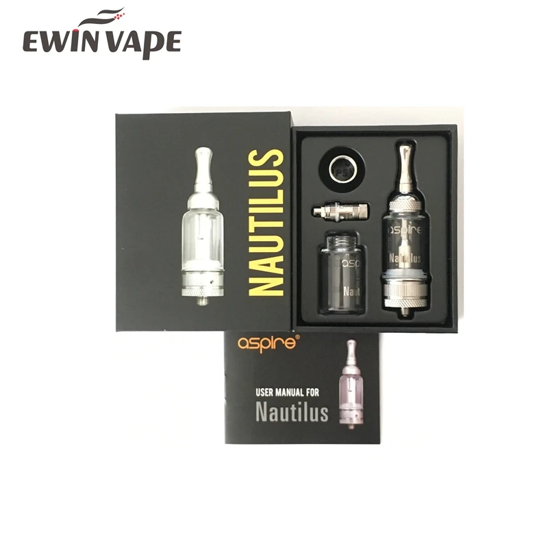 Elektronische Sigaret Aspire Nautilus Tank 5 ML Clearomizer met BVC Coils Tank Verstelbare Luchtstroom Verstuiver VS Smok micro tfv4