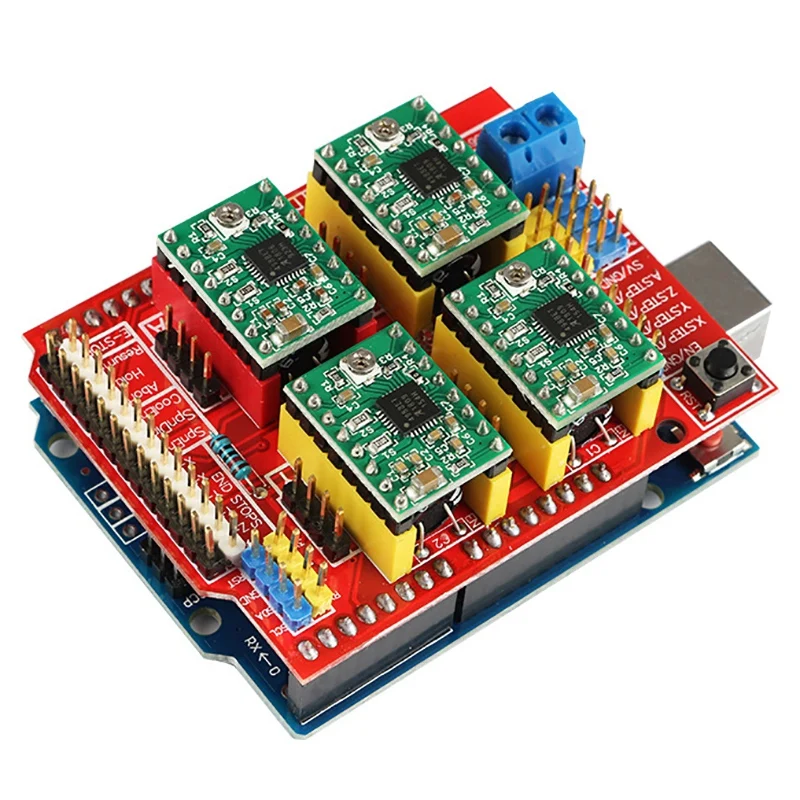 Ардуино cnc shield v3. Cnc v3 engraver expansion shield. Плата расширения для ардуино уно чпу. A4988 shield. Cnc shield v3.