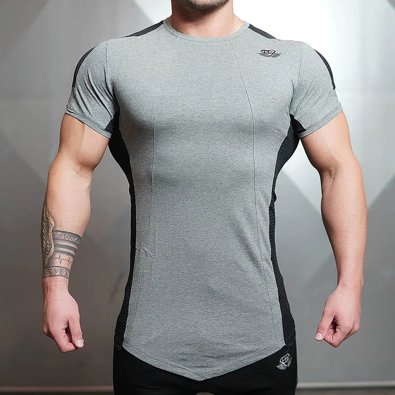 Classic round collar short sleeve cotton T shirt of crime, the high