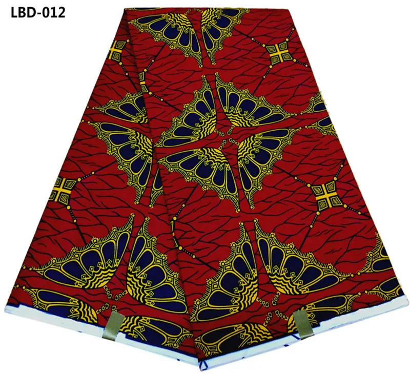 Waterproof African nigeria fashion style Quality wax fabric for sewing