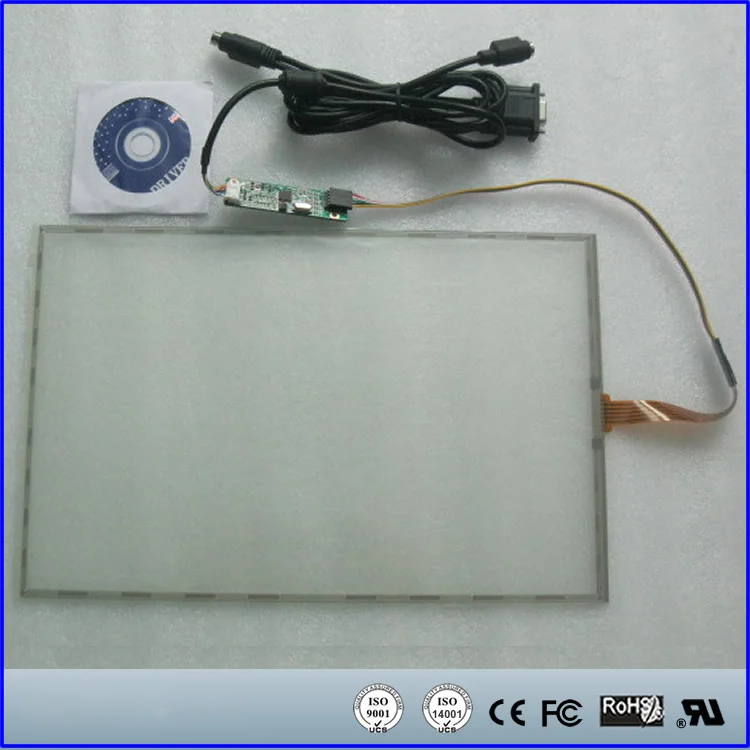 

12.1" Inch 263mmx200mm 5Wire Resistive Touch Screen Panel USB Kit for 12.1" monitor