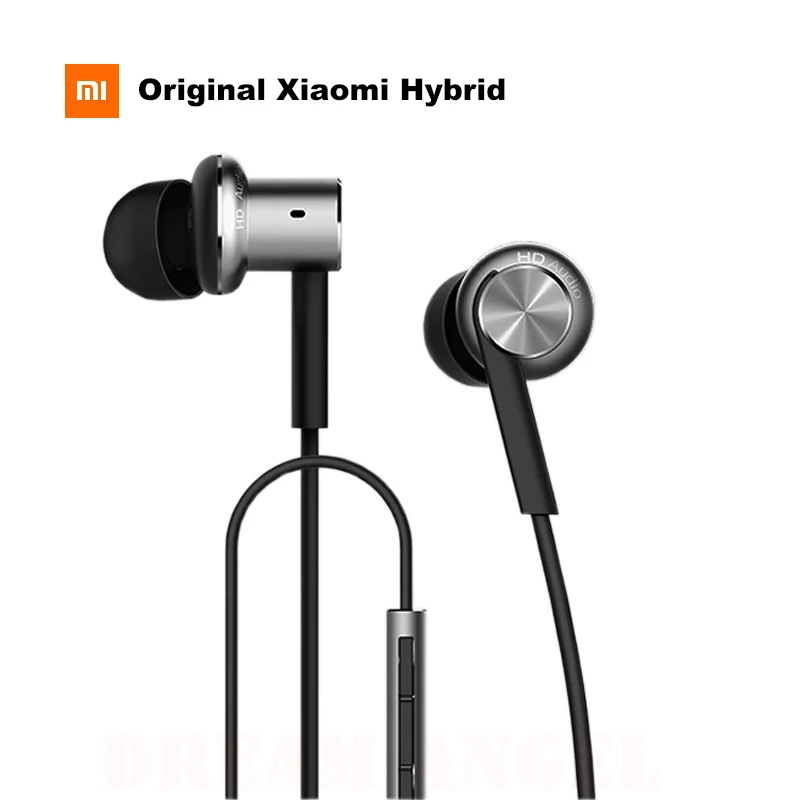 Оригинальные гибридные наушники Xiaomi Mi IV проводное управление с микрофоном
