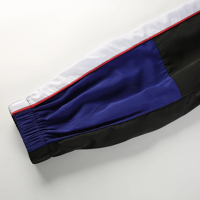 Weekeep kobiety Wysoka talia patchwork spodnie czarny ołówek spodnie Streetwear Cargo Spodnie luźne spodnie Jogger kobiety 2019 Spodnie dresowe -