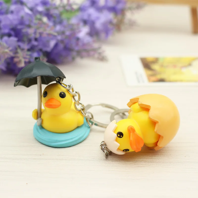 5pcs-set-Cute-Cartoon-Duck-Key-Chains-PVC-Animal-Car-Bag-Accessories-Promotion-Gift-creative-Key (3)