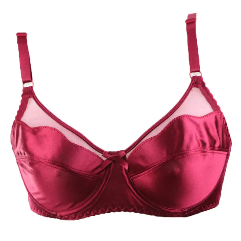 Fashion Women's Bra Satin Luxury Noble Bras For Women Seamless bralette