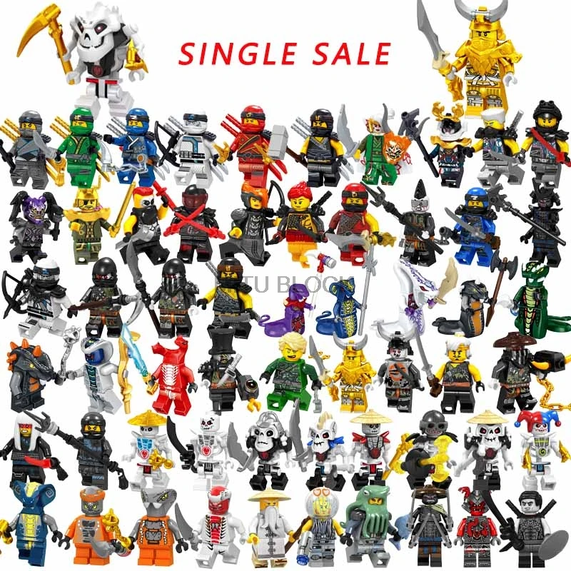 

Sets Samukai Kai Jay Cole Zane Nya Pythor Master Of Golden Dragon Figures Toys ings