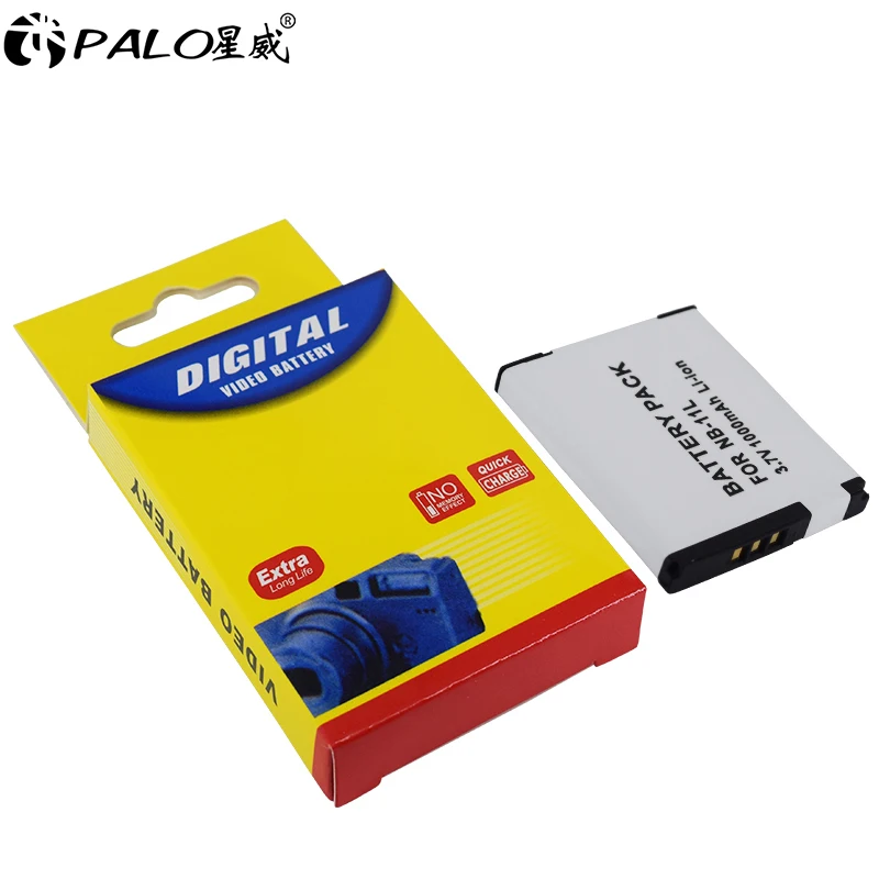 Аккумулятор Palo для камеры Canon A2600 A3500 A4000IS IXUS 3 7 1000 125 132 140 240 245 HS 265 в 155 мАч 1