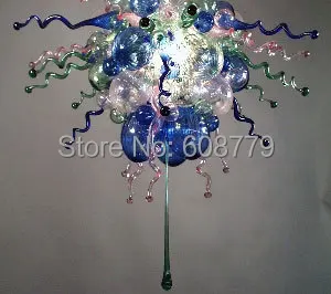 

New Arrival Murano Blown Glass Chandelier Crystals With LED Bulbs