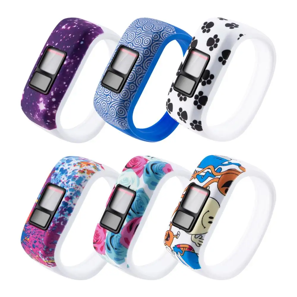 

9 colors Soft Wrist Bracelet Band Strap Holder for Garmin VivoFit Jr/for Garmin JR Vivofit 3 Junior Activity Tracker wear