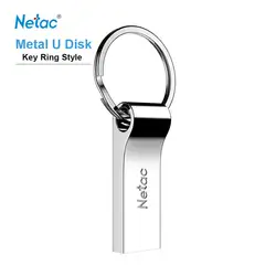 Netac брелок для ключей USB флэш-накопитель 16 ГБ 32 ГБ 64 usb-флэш, совместимо с ПК и смартфоном флеш-накопители DIY Custom диск на ключе merry