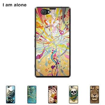 

For Sony Xperia Z1 Compact Z1 Mini 4.3" Cellphone Hard Plastic Color Paint Mobile Protective Cover