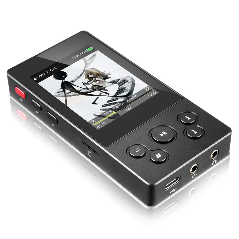 XDuoo X3II 2 го поколения AK4490 Bluetooth портативный HD музыкальный плеер без потерь DSD128 USB DAC