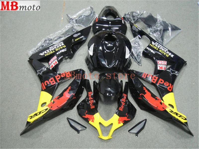 ZXMT Motorcycle Fairing Kit Unpainted Fairings for HONDA CBR600RR F5 2007-2008 26 Pcs