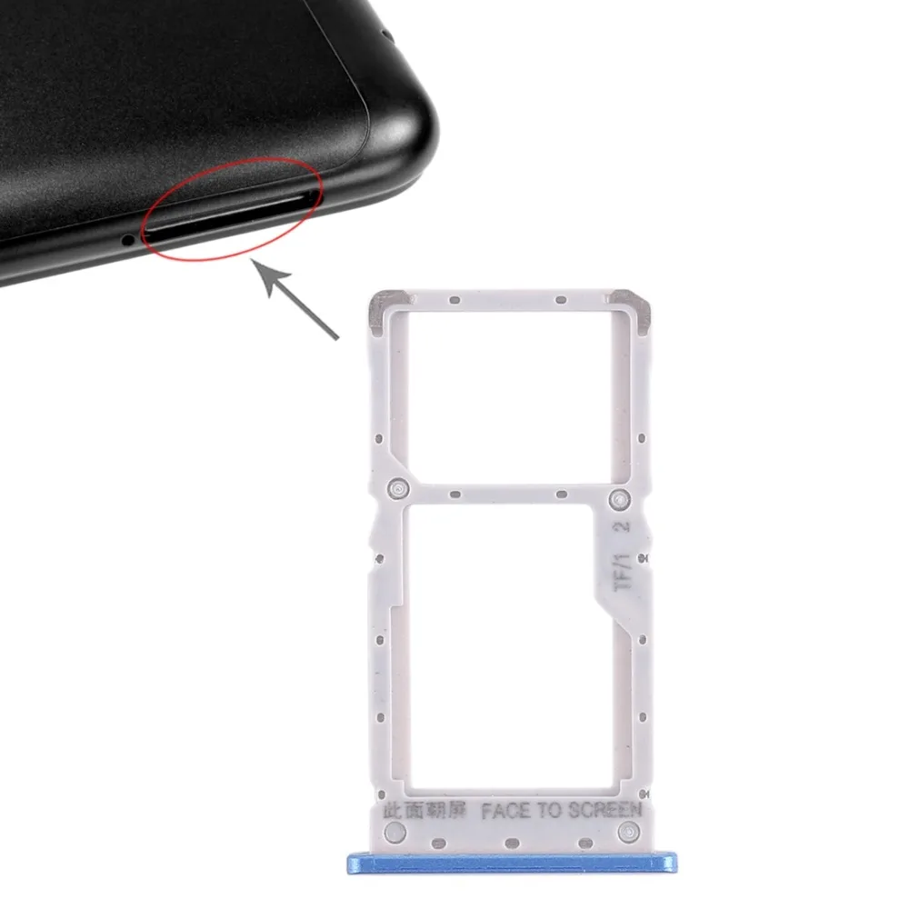 

SIM Card Tray for Xiaomi Redmi Note 6 Pro Micro SD Card Tray Sim Card Adapter Holder